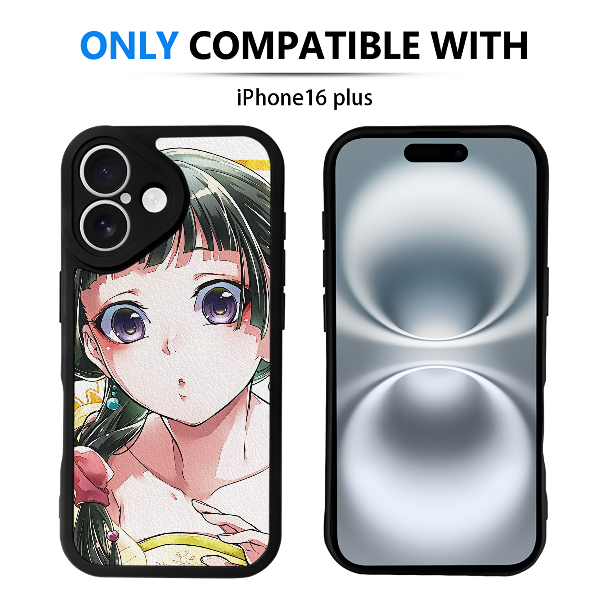 薬屋のひとりごと The Apothecary Diaries 【iPhone 16シリーズ対応】シリコンスマホケース（レザー調） 材質：シリコン